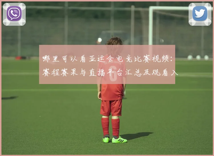 哪里可以看亚运会电竞比赛视频：赛程赛果与直播平台汇总及观看入口影响